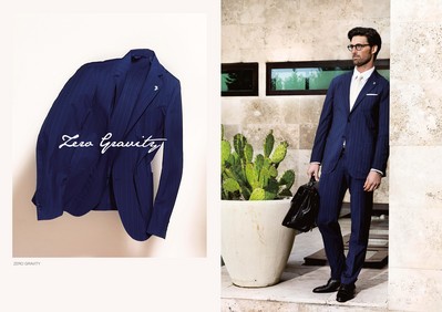 本季春夏TOMBOLINI創新打造“零克重西服”