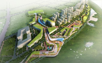 蓬安縣城錦屏片區(qū)濱江景觀帶設計方案